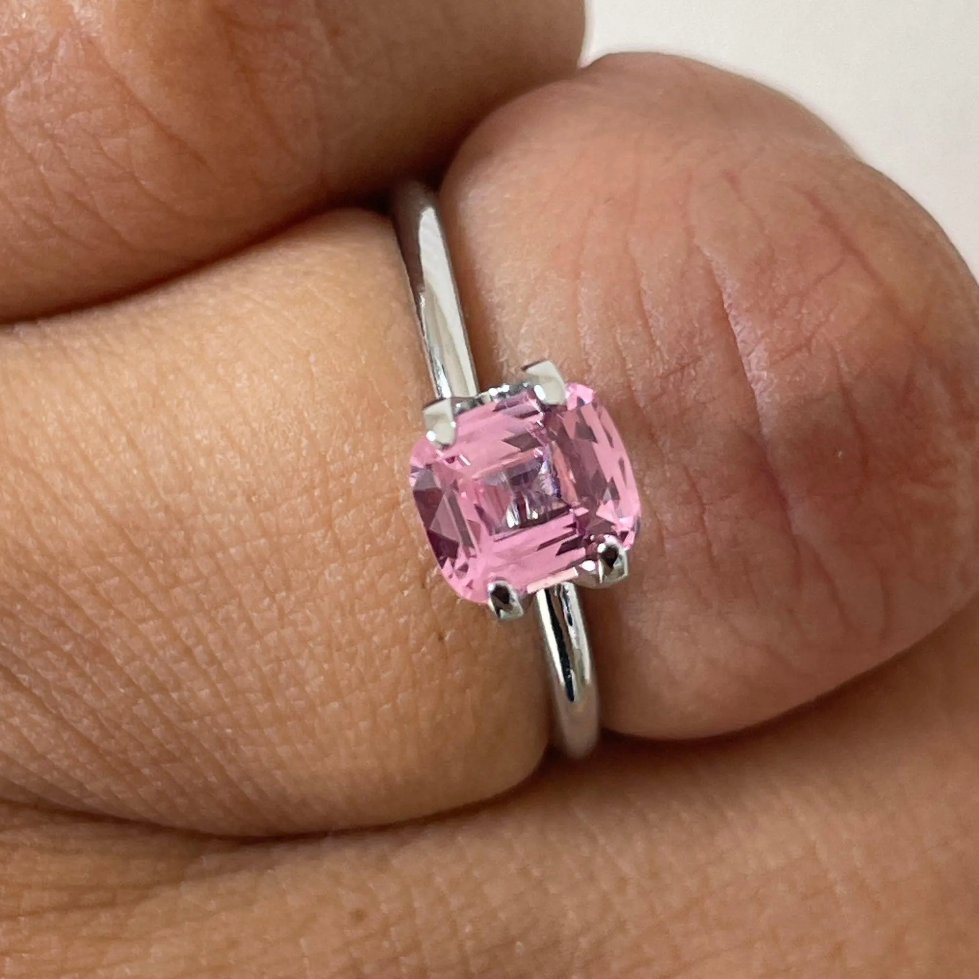 1.14 Carat Pink Sapphire, Certified Don CeSar Pink Sapphire