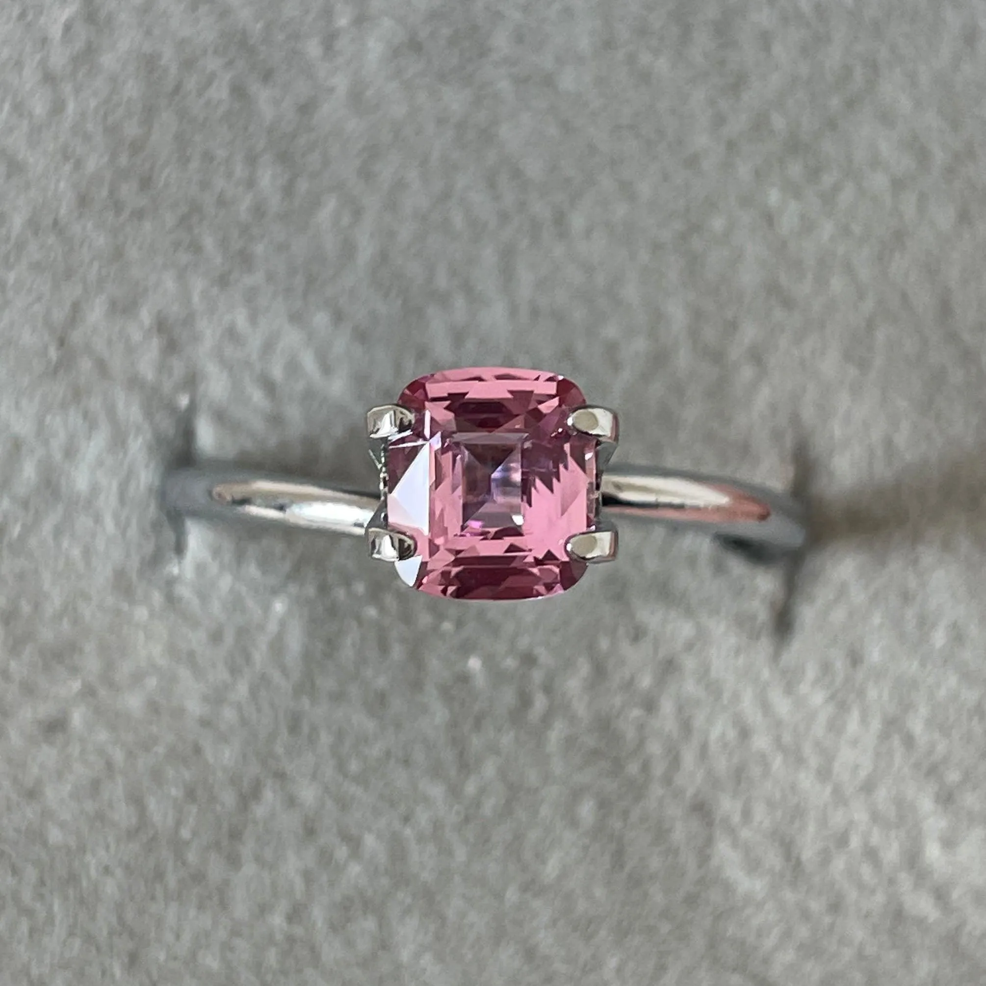 1.14 Carat Pink Sapphire, Certified Don CeSar Pink Sapphire