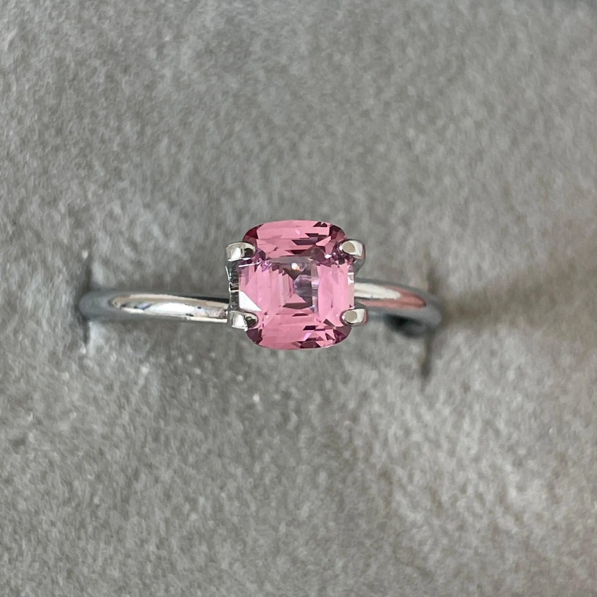 1.14 Carat Pink Sapphire, Certified Don CeSar Pink Sapphire