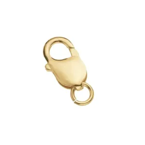 9ct Yellow Gold 18mm Lobster Trigger Clasp FN127