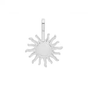 Acotis Silver Pendant Rhodium Sun G61067