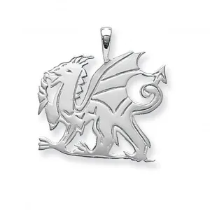 Acotis Silver Pendant Welsh Dragon G6602