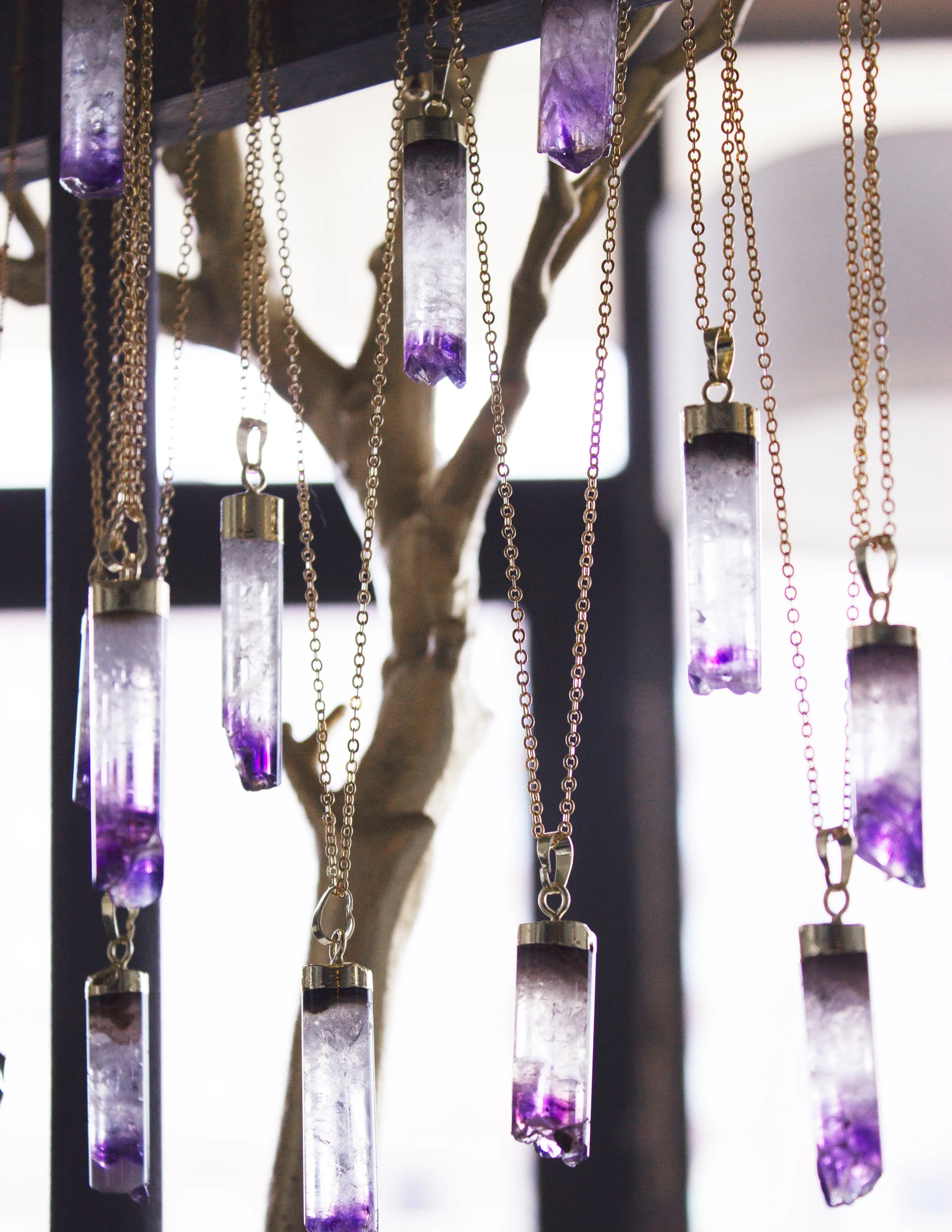 AMETHYST PENDANTS