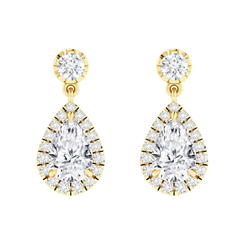 Arianna - 18ct Yellow Gold - Pear