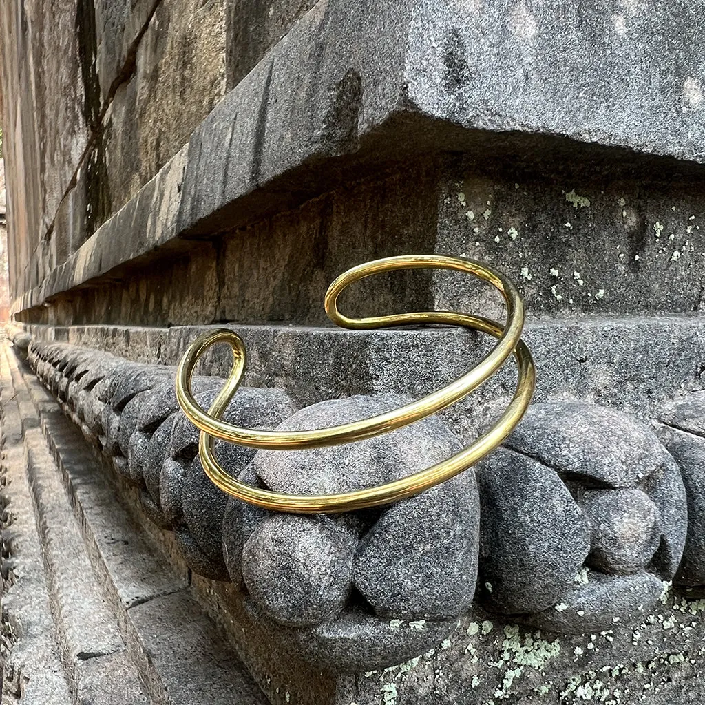 Bombshell Wire Cuff by SLATE   SALT