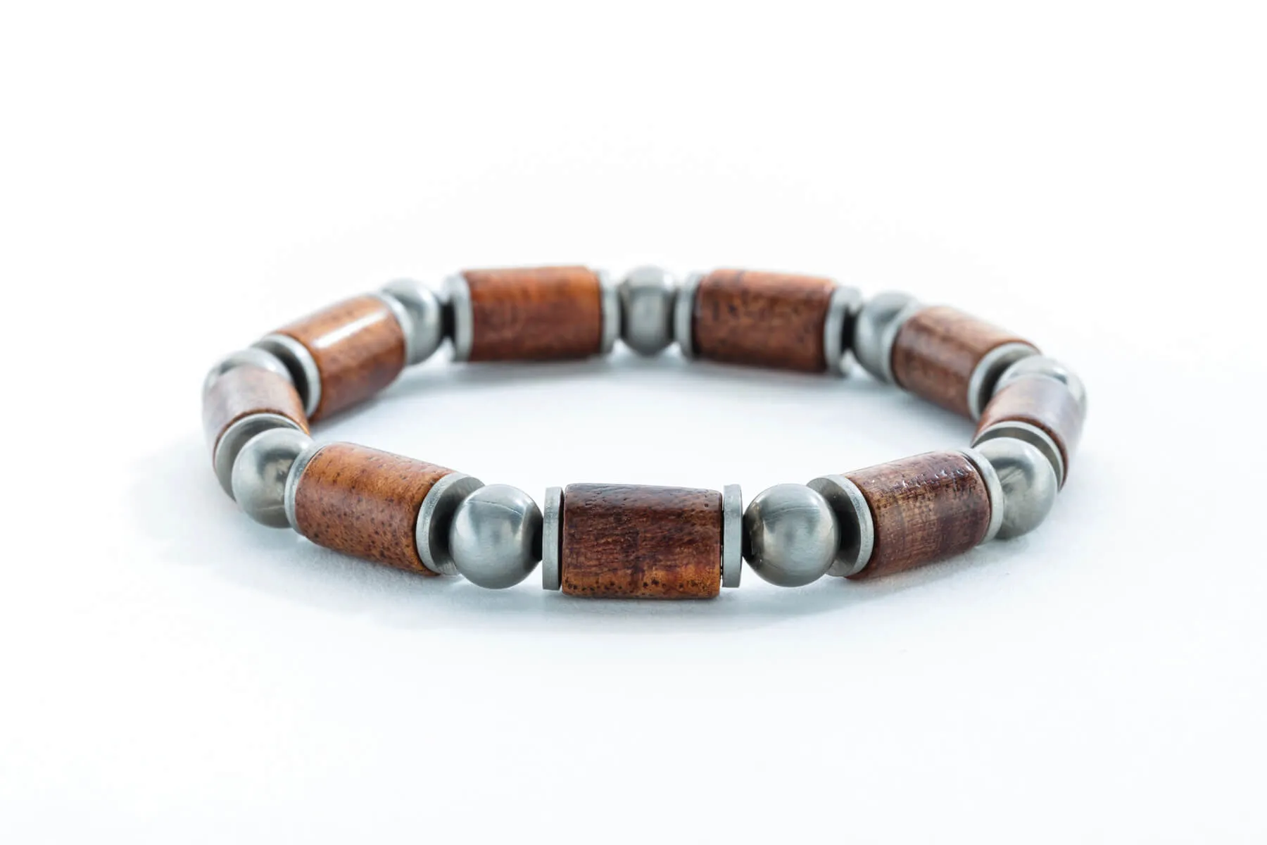 Bracelet - Hawaiian koa beaded