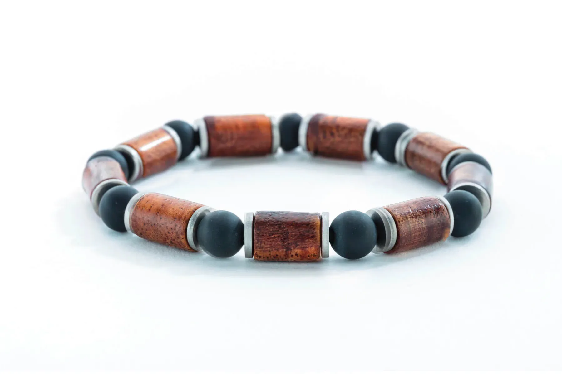 Bracelet - Hawaiian koa beaded