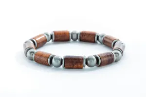 Bracelet - Hawaiian koa beaded