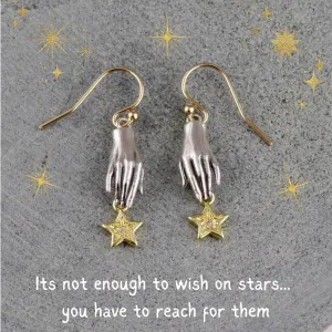 Celestial Hand Earrings