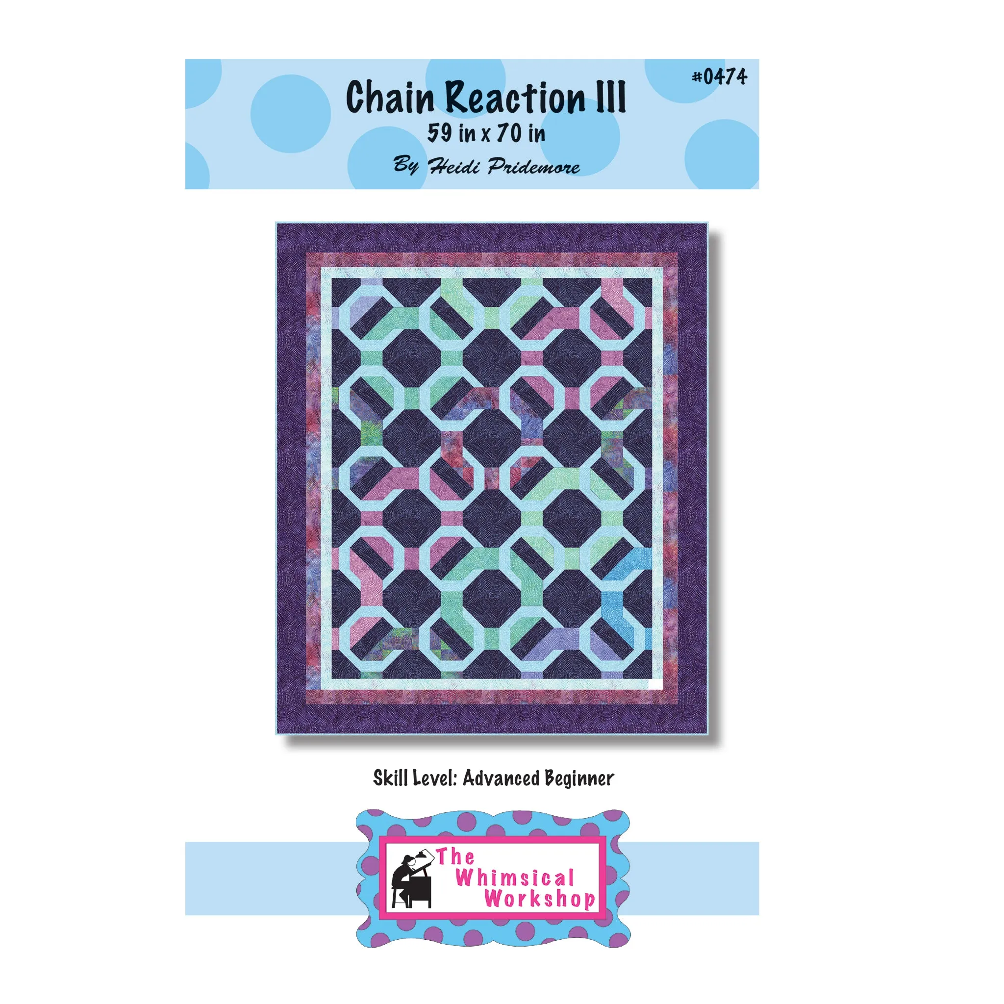 Chain Reaction III Quilt Pattern TWW-0474w - Wholesale Product