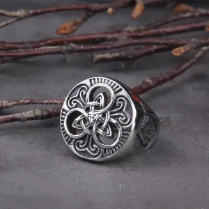 Classic Celtics Triquetra Symbol Viking Ring