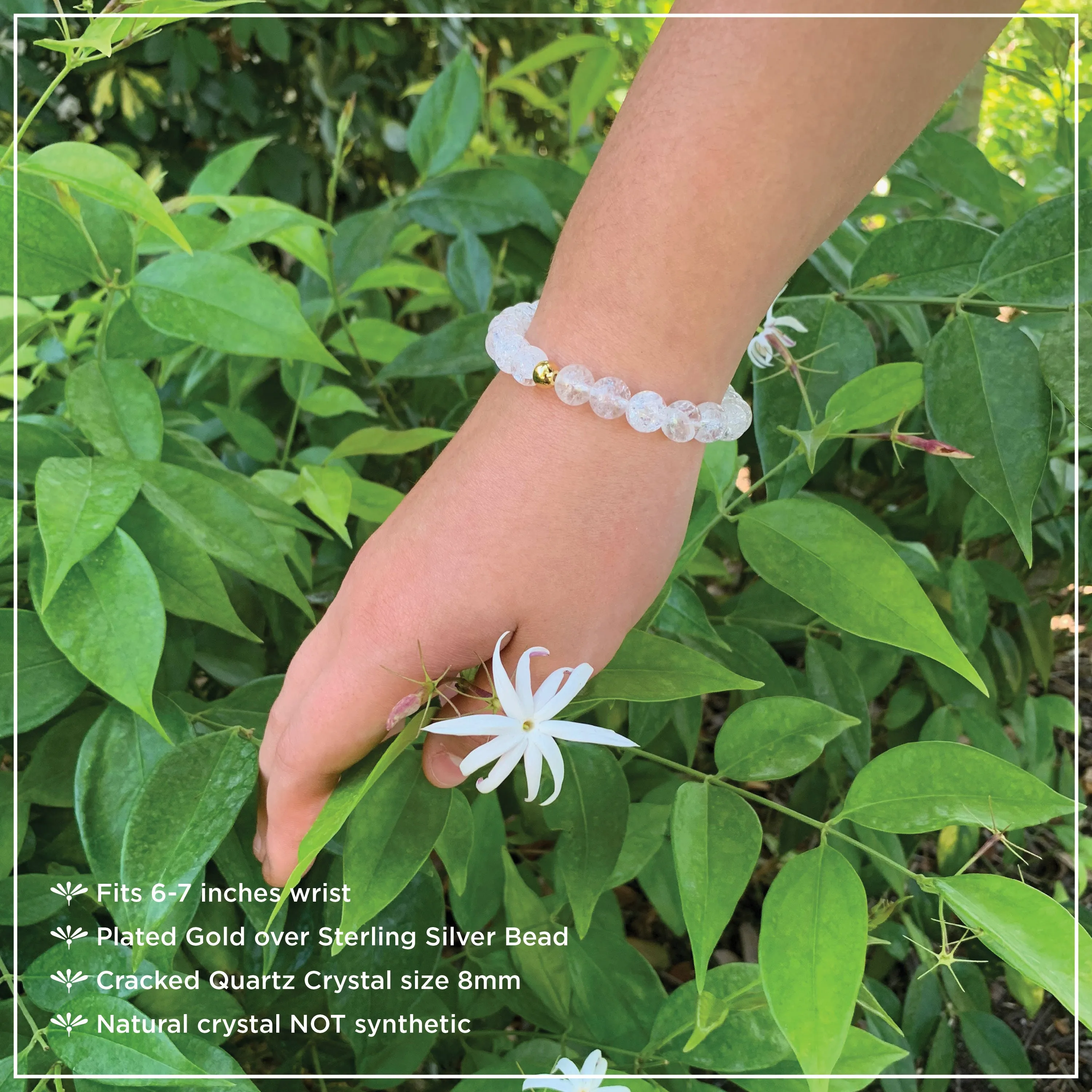 Cracked Quartz Bracelet