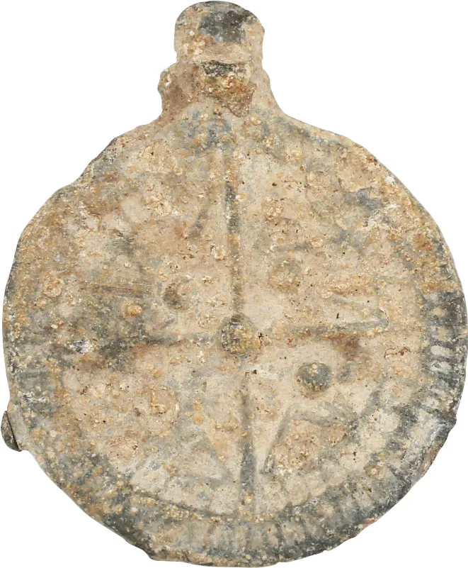 ENGLISH CHRISTIAN PILGRIM’S BADGE, 14TH-15TH CENTURY AD