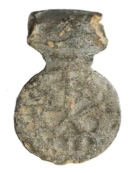 ENGLISH PILGRIM’S CHRISTIAN BADGE, 14TH-15TH CENTURY AD