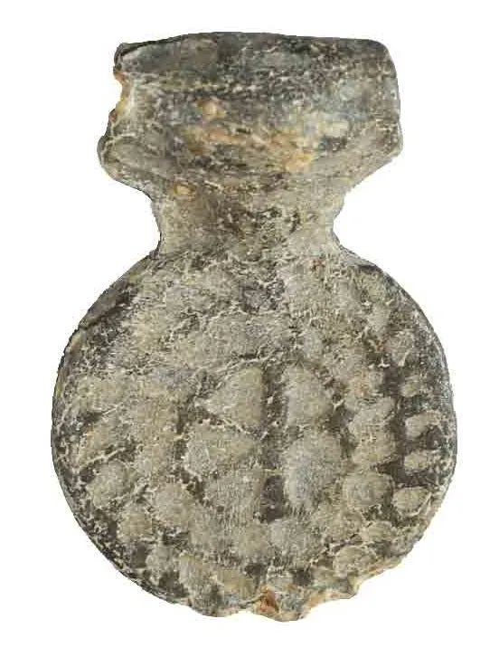 ENGLISH PILGRIM’S CHRISTIAN BADGE, 14TH-15TH CENTURY AD