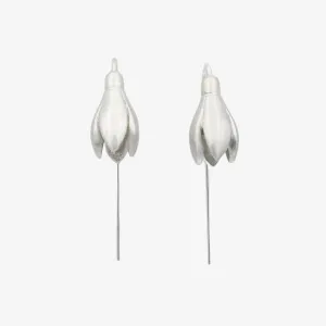 Exclusive Snowdrop Earrings - Sterling silver