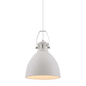 Fabrica 40cm White Modern Industrial Pendant