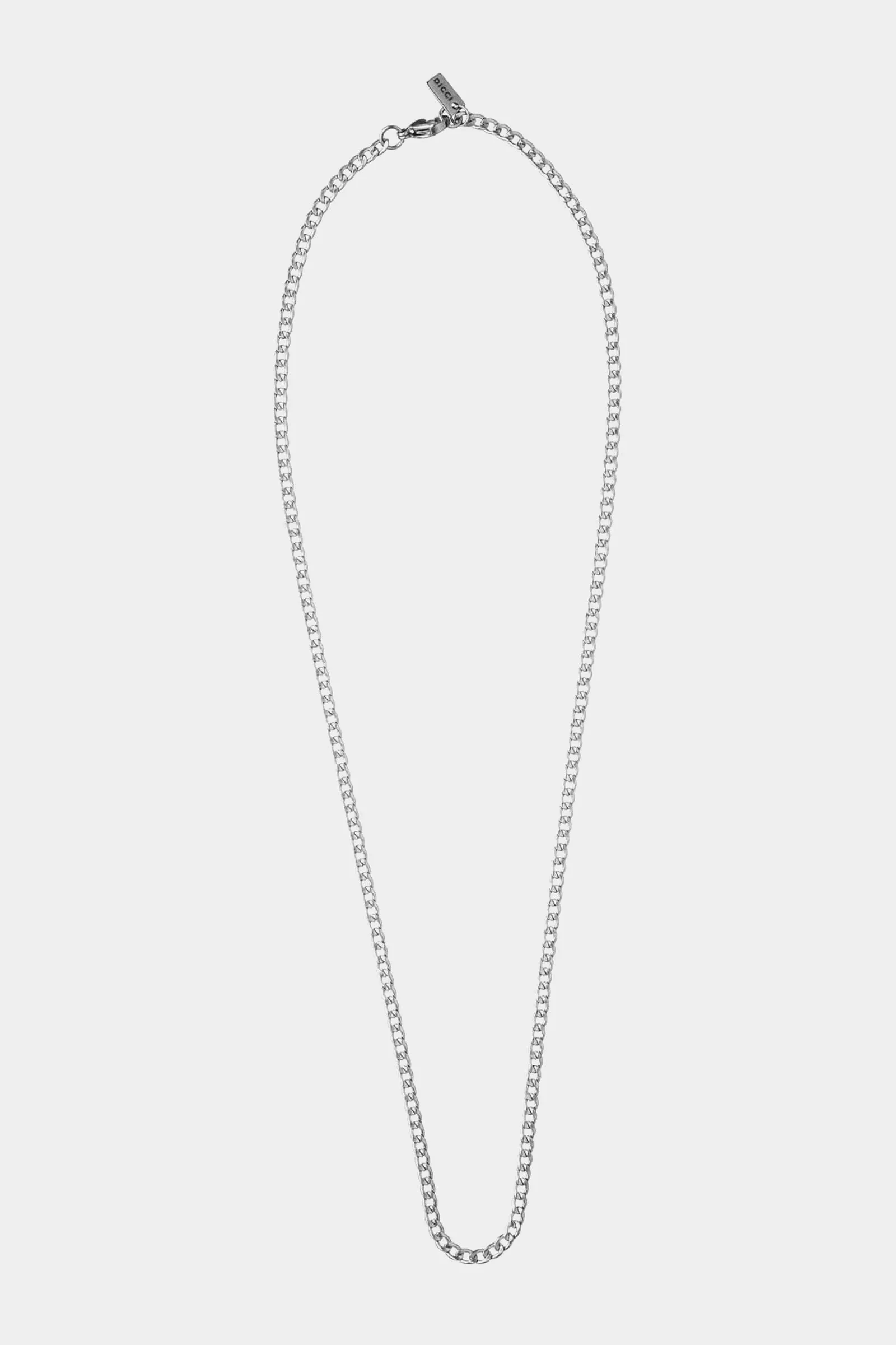 Flat Curb Chain Necklace