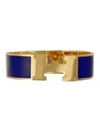 Hinge of Elegance Bracelet - Blue/Gold