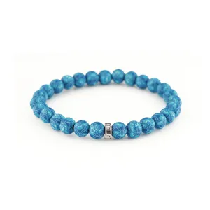 Jilzarah "Blue Nile" Large Stack Bracelet