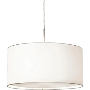 Mae 20 in. 3 Lights Pendant Light Satin Nickel Finish