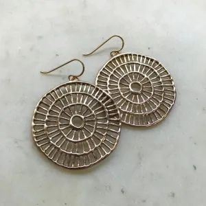 Mimosa Earrings - Shimmering Sun