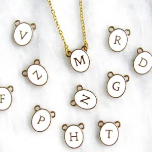 (New!) Personalized Initial Chokers