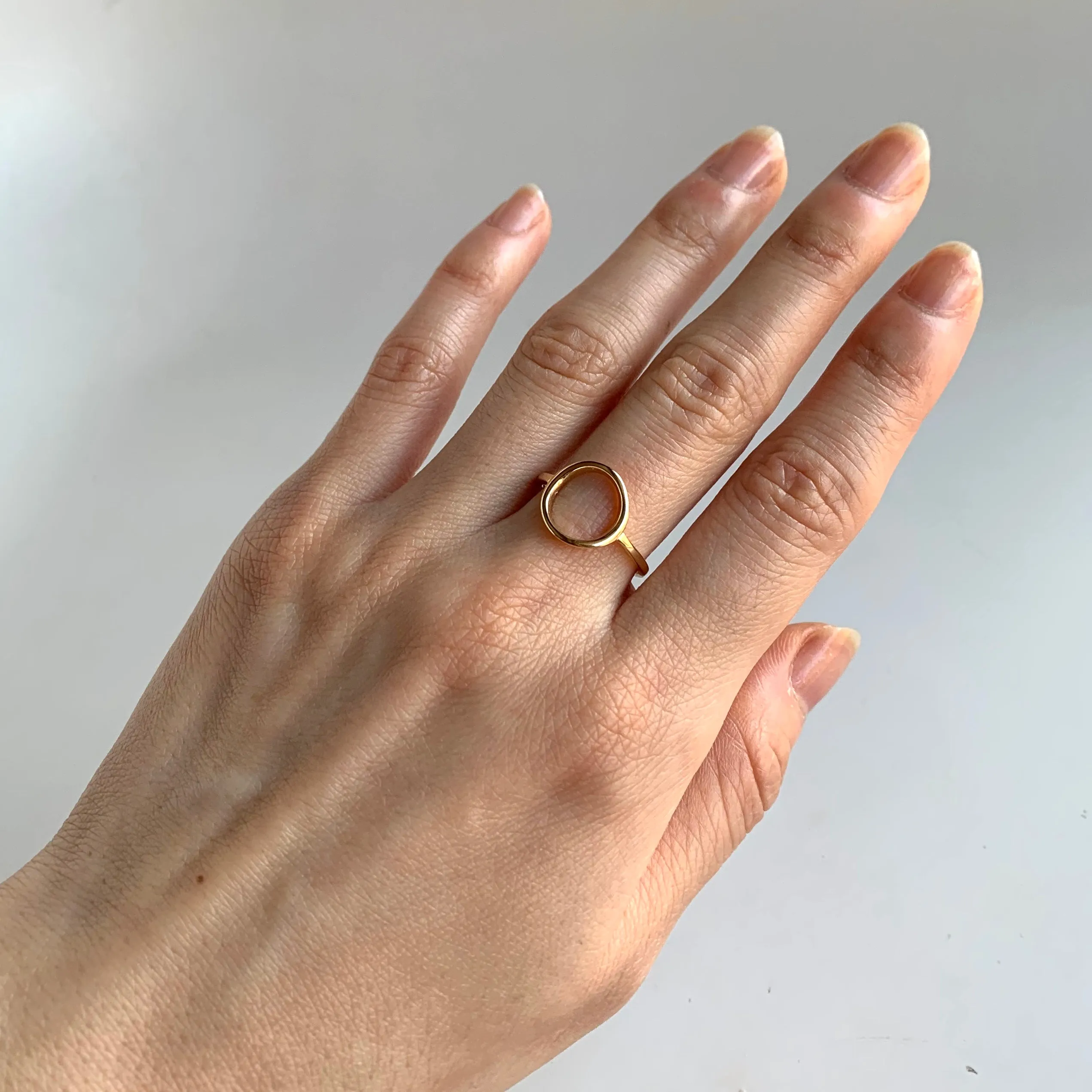 Open Circle Ring