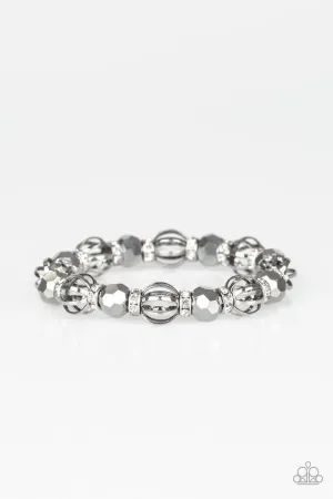 Paparazzi Bracelet ~ Metro Squad - Silver