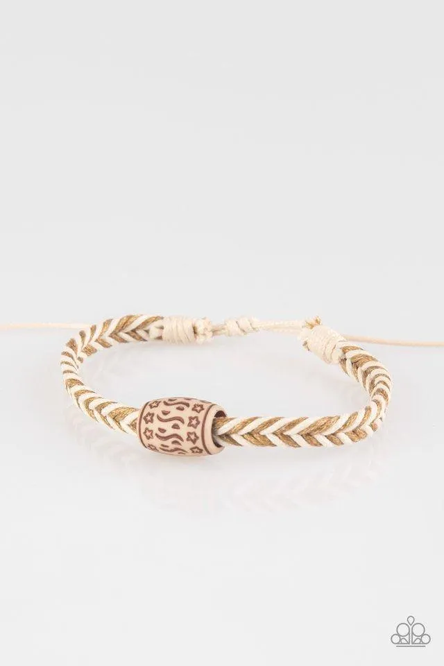 Paparazzi Bracelet ~ Wave Runner - Brown