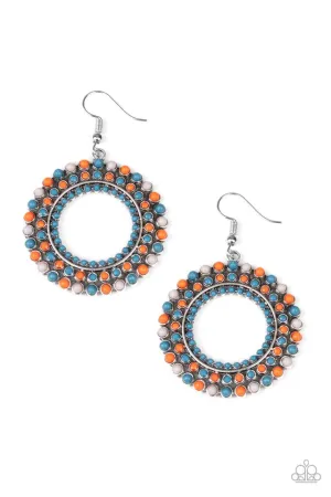 Paparazzi Earring ~ Rural Ripple - Multi