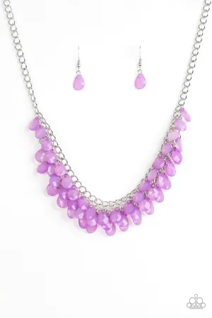 Paparazzi Necklace ~ Next In SHINE - Purple