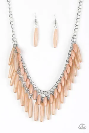 Paparazzi Necklace ~ Speak Of The DIVA - Brown