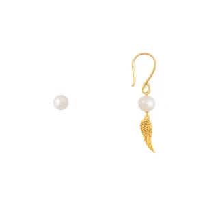 Pearl Wing Earrings