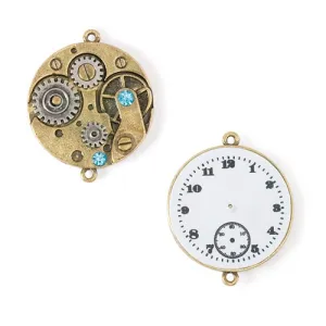 Pendant - 30mm Simulated Watch Movement