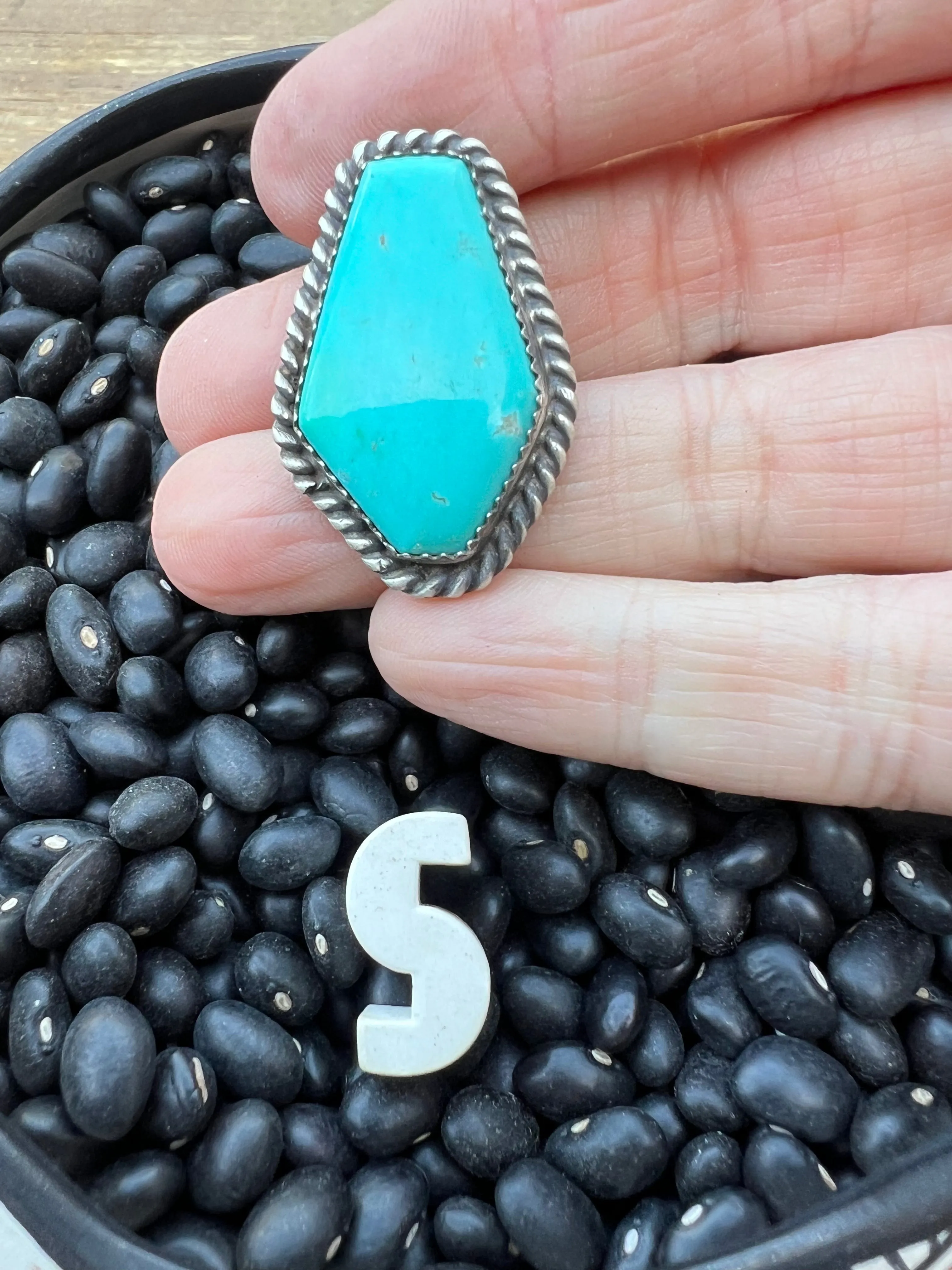 Rare Turquoise Faceted Gem Pendants