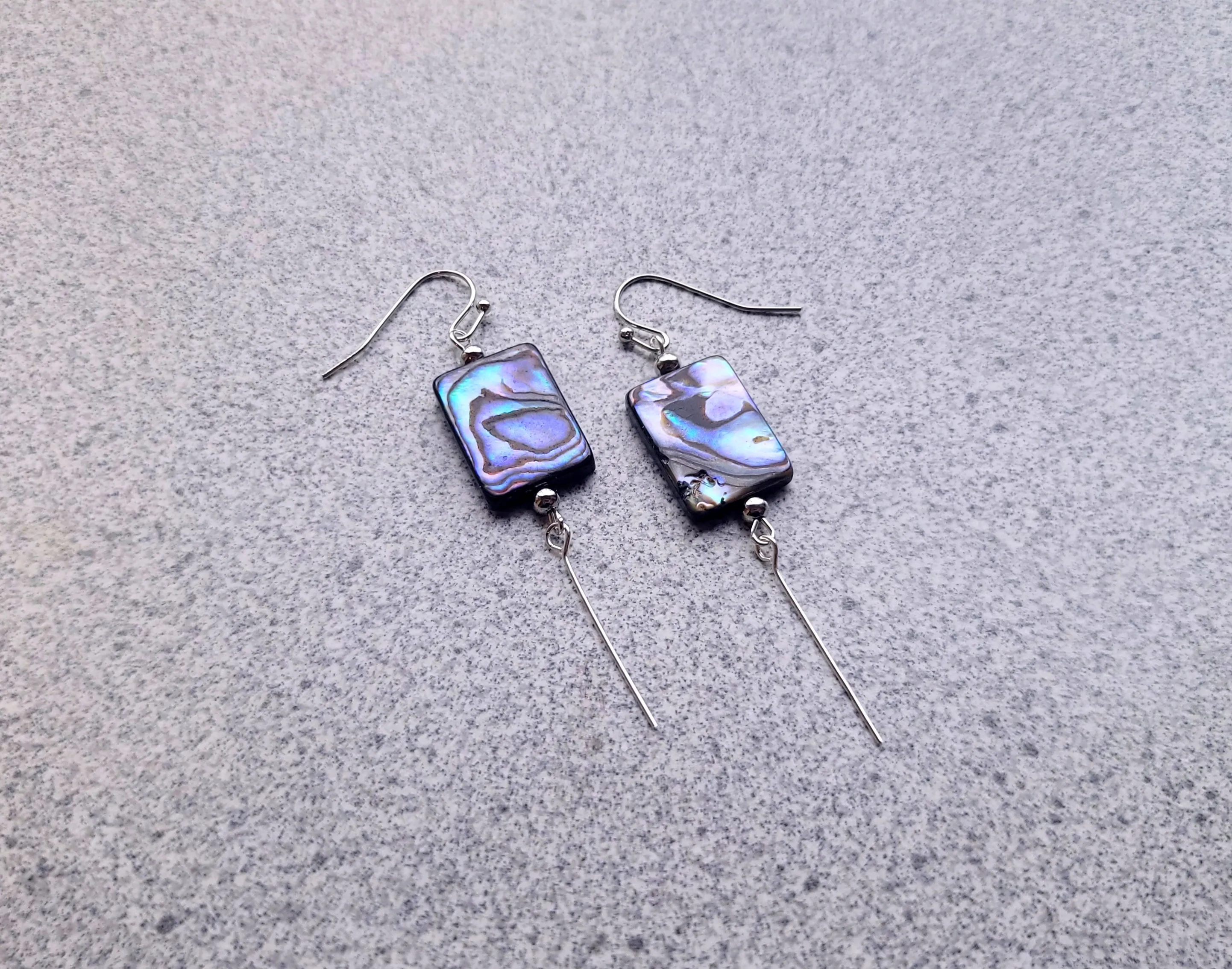 Shimmering Abalone Earrings