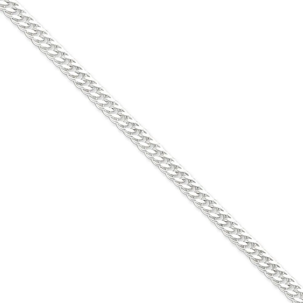 Silver Polished 5.50-mm Solid Rambo Chain