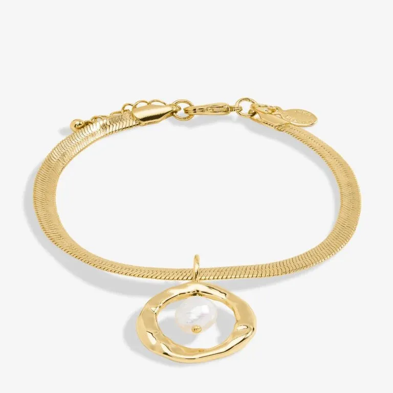 Solaria Baroque Pearl Pendant Bracelet