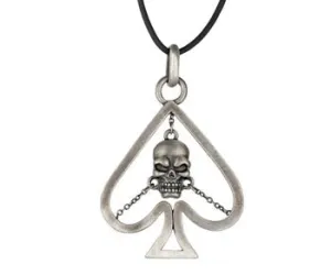 SPADE SKULL PENDANT , DC/60