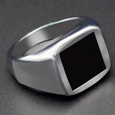 Square Classic Rings