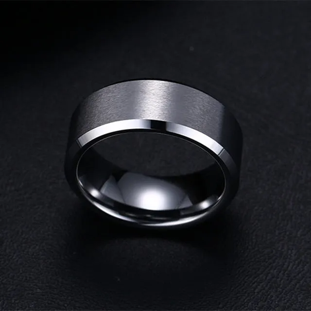 Titanium classic men's rings