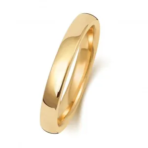 Wedding Band 9K Soft Court 2.5mm-1.15 Wedding  Ring W132L