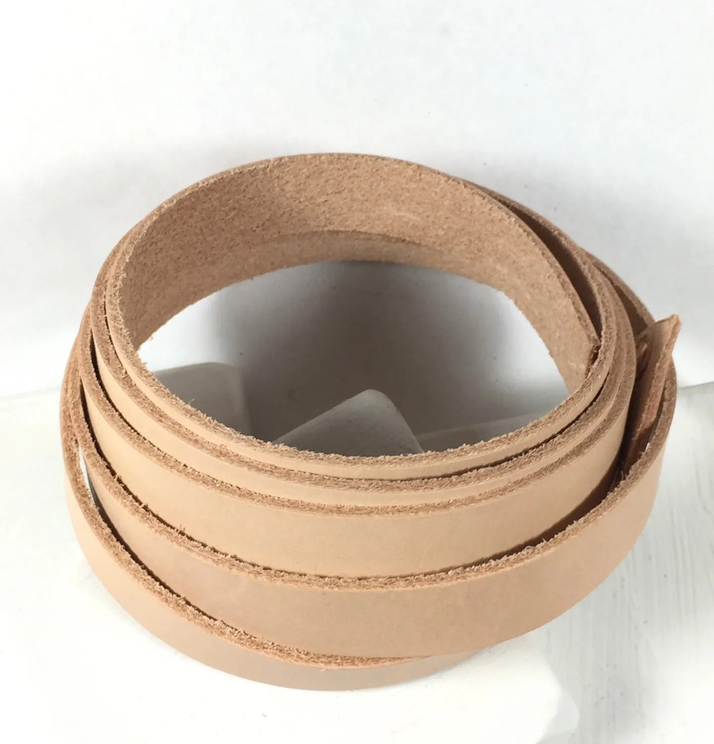 Wrap Bracelet Leather, natural leather, Strapping .5 inch, no color, 1 - 50 inch strip, 4 -5 oz leather