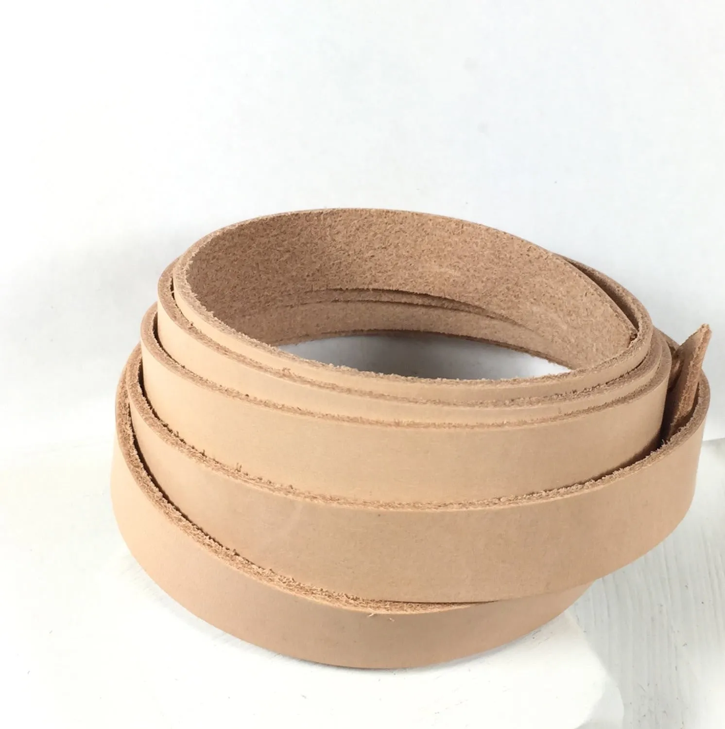 Wrap Bracelet Leather, natural leather, Strapping .5 inch, no color, 1 - 50 inch strip, 4 -5 oz leather